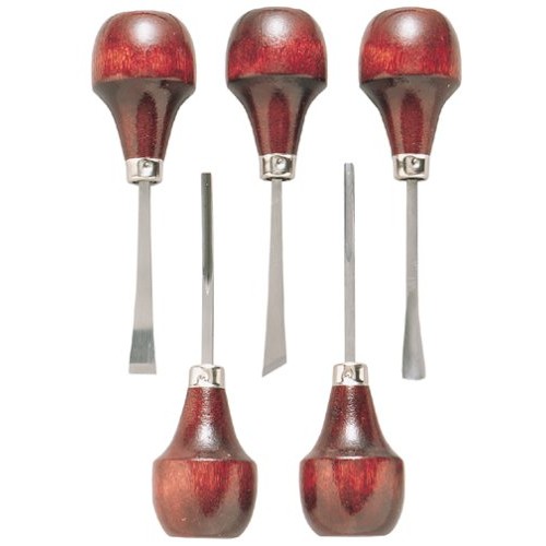 General Tools 1293 5 Piece Carving Tool Set