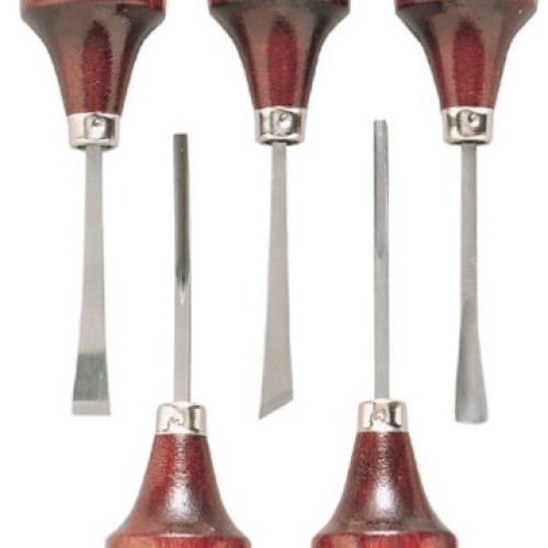 General Tools 1293 5 Piece Carving Tool Set