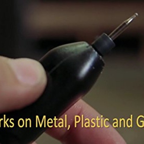 General Tools 505 Cordless Precision Engraver with Diamond Tip Bit