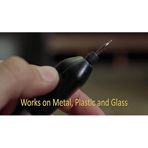 General Tools 505 Cordless Precision Engraver with Diamond Tip Bit