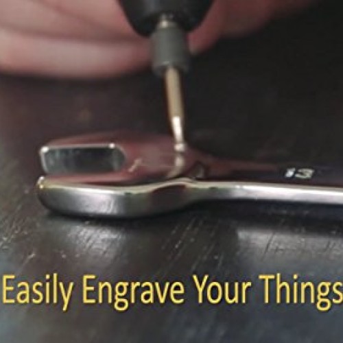 General Tools 505 Cordless Precision Engraver with Diamond Tip Bit