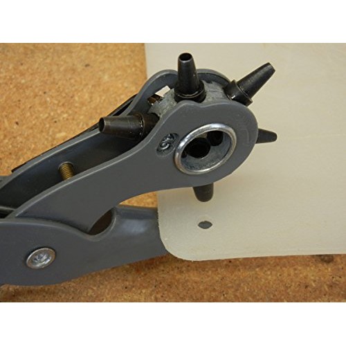 General Tools 72 Leather Hole Punch Tool, 5/64 Inch to 3/16 Inch