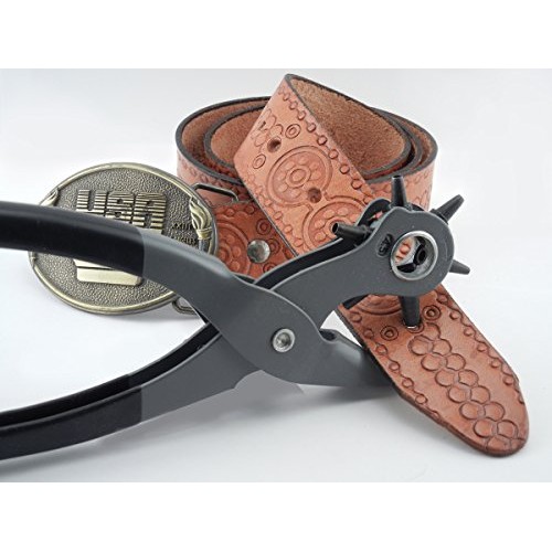 General Tools 72 Leather Hole Punch Tool, 5/64 Inch to 3/16 Inch