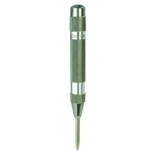 General Tools 89 Stainless Steel Automatic Center Punch with Adjus...