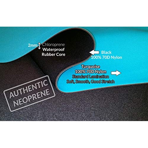 2mm Neoprene Fabric Cloth, Scuba Wetsuit Material, Stretch Nylon N...