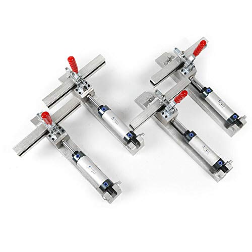 4 Sets Hand Mesh Pneumatic Silk Screen Stretching Clamps Stretch S...