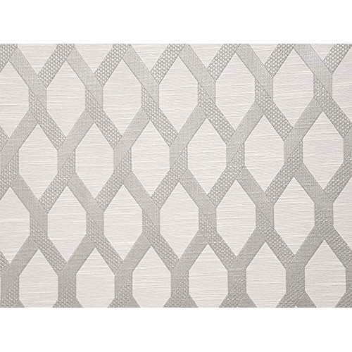 55 Wide Diamond Drapery Upholstery Jacquard Geometric Fabric Sina...