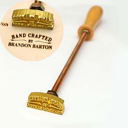 Custom Logo Wood Branding Iron,Durable Leather Branding Iron Stamp...