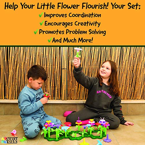 Flower Garden Toddler Toys for Building – Educational Montessori, ...