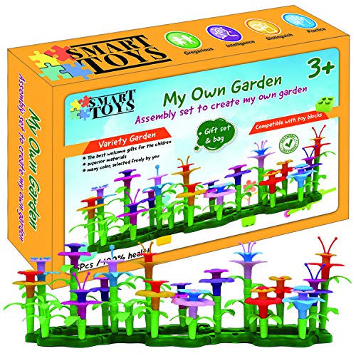 Flower Garden Toddler Toys for Building – Educational Montessori, ...