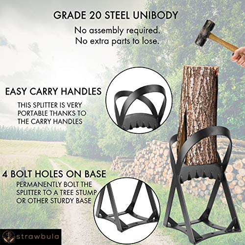 Kindling Splitter - Firewood Kindling - Kindling Cracker - Portabl...