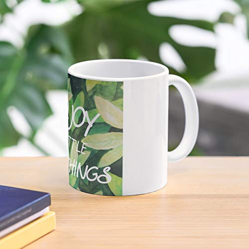 Zen Ladybug Laugh Nature Enjoy Love Live I FSGdesign- White marble...