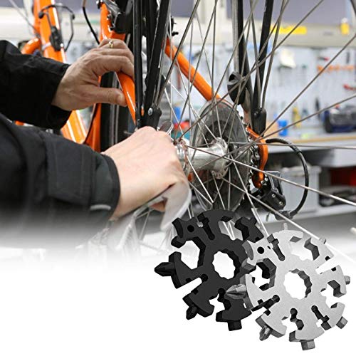 20 in 1 stainless steel Snowflake multi-function tool portable mul...