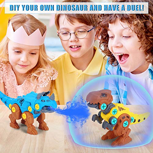 Generies Dinosaur Toys for 3 4 5 Year Old Boys, Take Apart Constru...