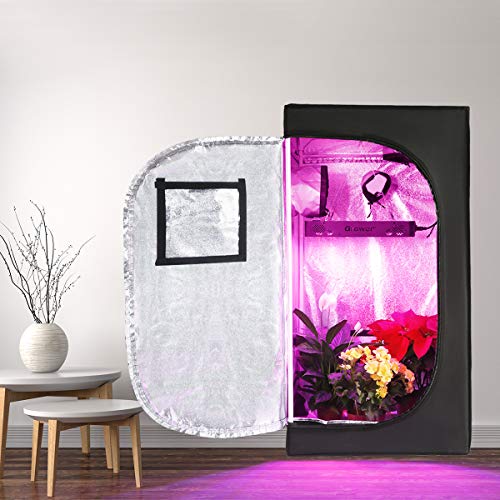 Grow Tent, Hydroponic Mylar Grow Tent Reflective Garden Growing Ro...