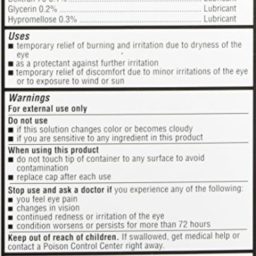 GenTeal Tears Lubricant Eye Drops, Moderate Liquid Drops, Twin Pac...