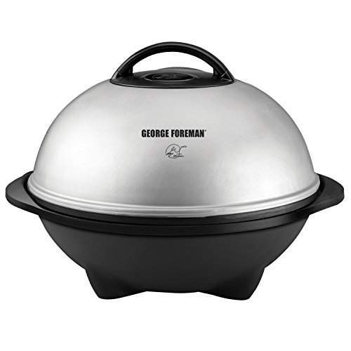 George Foreman 12+ Servings Upto 15 Indoor/Outdoor Electric Grill,...