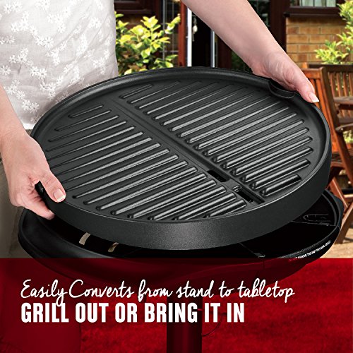 George Foreman 12+ Servings Upto 15 Indoor/Outdoor Electric Grill,...