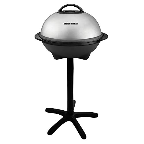 George Foreman 12+ Servings Upto 15 Indoor/Outdoor Electric Grill,...