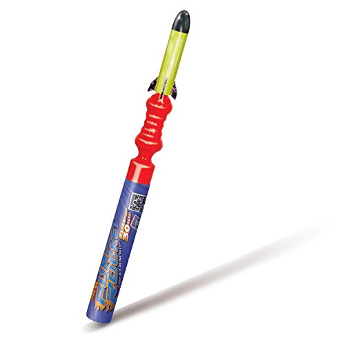 Geospace Mini Pump Rocket - Soft, Safe Foam Flying Rocket Launcher