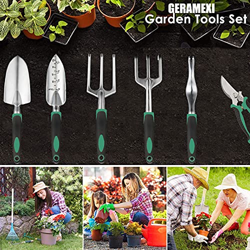 Garden Tools Set,Gardening Tools for Woman Gardening Kit 11 Pieces...
