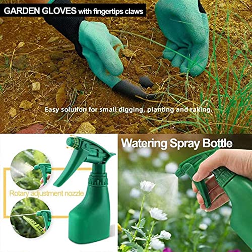 Garden Tools Set,Gardening Tools for Woman Gardening Kit 11 Pieces...