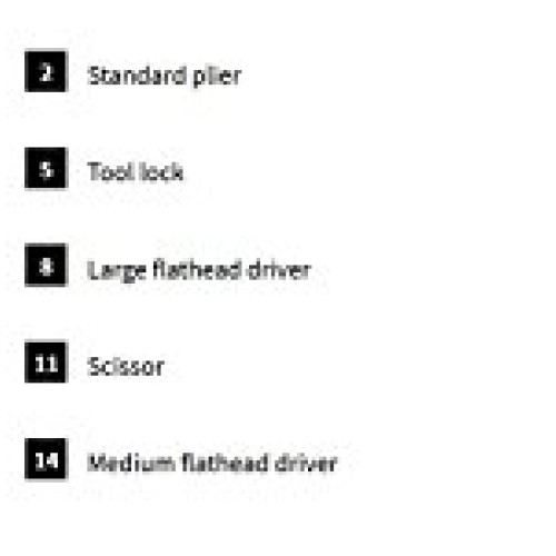 Gerber Diesel Multi-Plier, Stainless Steel 22-01470