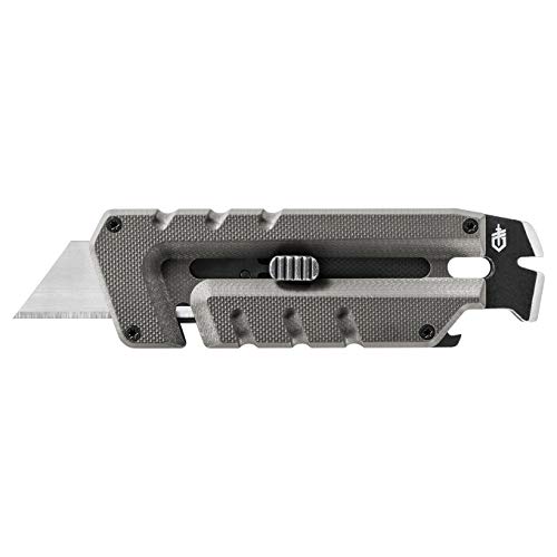 Gerber Prybrid Utility, Pocket Utility Knife with Prybar, Grey 31...