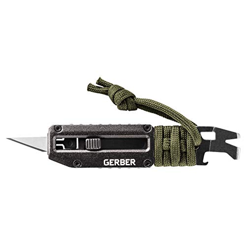 Gerber Prybrid X, Pocket Knife with Utility Blade and Prybar for E...