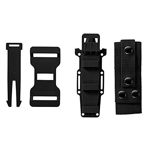 Gerber StrongArm Fixed Blade Knife with Fine Edge - Black