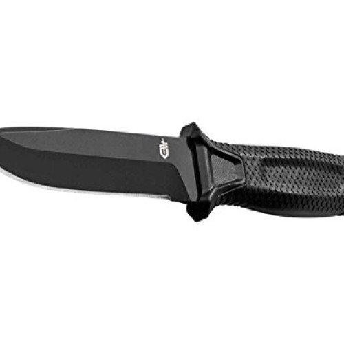 Gerber StrongArm Fixed Blade Knife with Fine Edge - Black