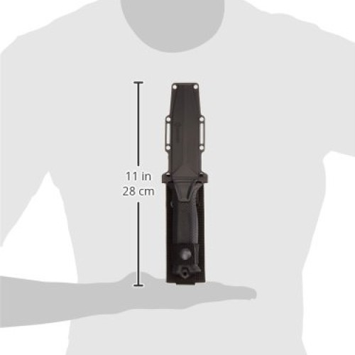 Gerber StrongArm Fixed Blade Knife with Fine Edge - Black