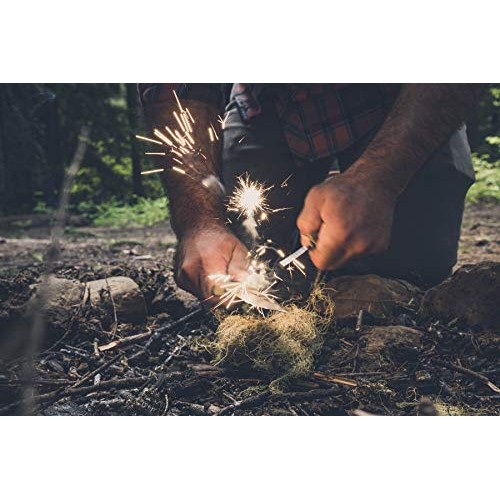 Gerber Ultimate Knife, Fixed Blade Survival Knife with Firestarter...