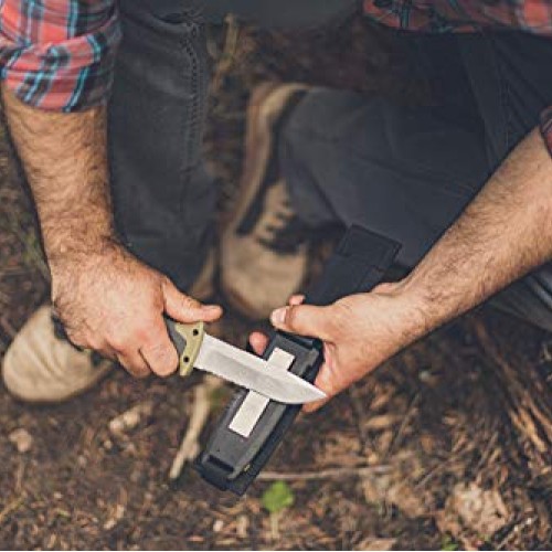 Gerber Ultimate Knife, Fixed Blade Survival Knife with Firestarter...
