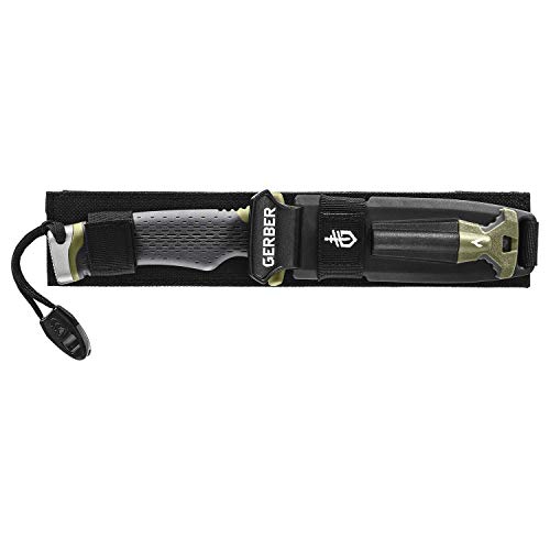 Gerber Ultimate Knife, Fixed Blade Survival Knife with Firestarter...