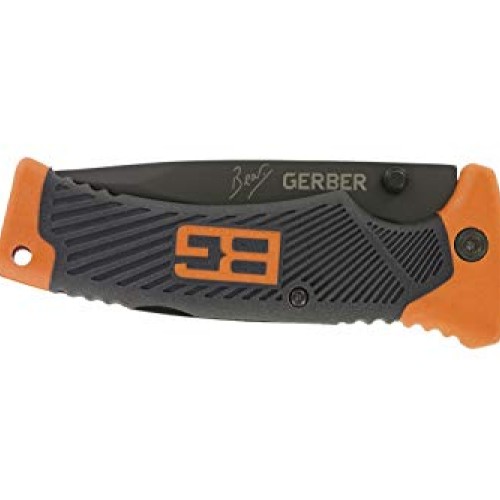 Gerber Bear Grylls Folding Sheath Knife, Serrated Edge 31-000752