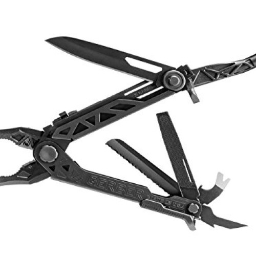 Gerber Center-Drive Black Multi-Tool with M4 Bit Set and a Coyote ...