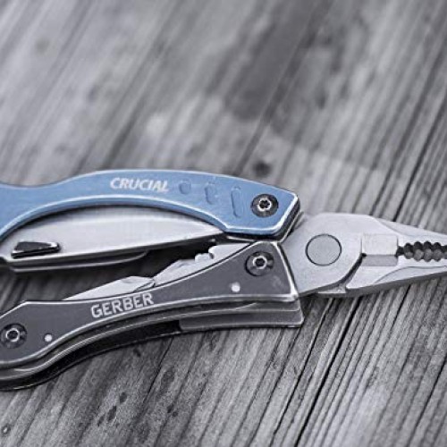 Gerber Crucial Multi-Tool - Blue w/Pocket Clip 31-002951