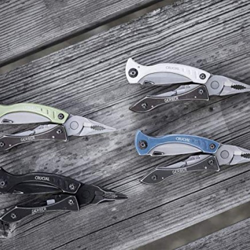 Gerber Crucial Multi-Tool - Blue w/Pocket Clip 31-002951