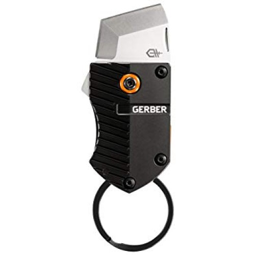 Gerber Key Note, Compact Fine Edge Scraping & Cutting Knife, Black...