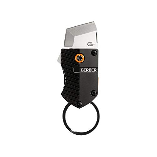 Gerber Key Note, Compact Fine Edge Scraping & Cutting Knife, Black...
