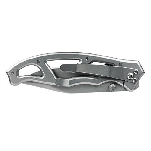 Gerber Paraframe I Knife, Serrated Edge, Stainless Steel 22-48443