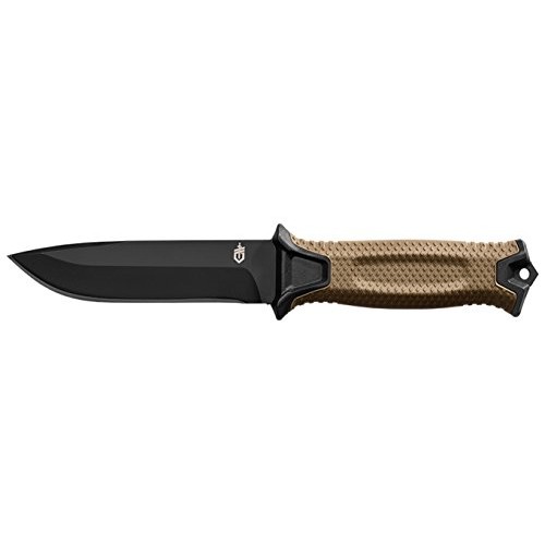 Gerber StrongArm Fixed Blade Knife with Fine Edge - Coyote Brown