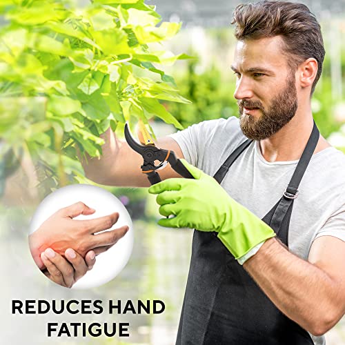 Premium Bypass Pruning Shears for your Garden - Heavy-Duty, Ultra ...