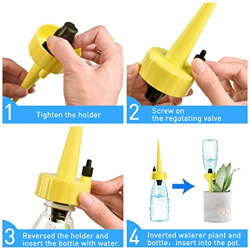 getbear Self Watering Spikes, Adjustable Plant Watering, Automatic...