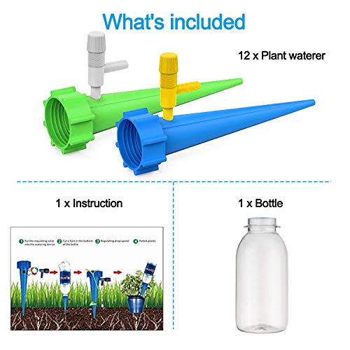 Plant Waterer, Self Watering Spikes, Plant Watering Devices With S...