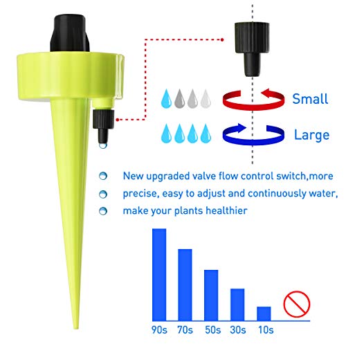 Upgraded Plant Waterer, Self Watering Spikes System, Plant Waterin...