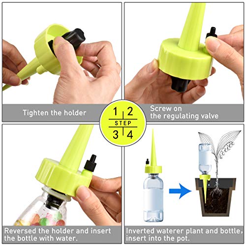 Upgraded Plant Waterer, Self Watering Spikes System, Plant Waterin...