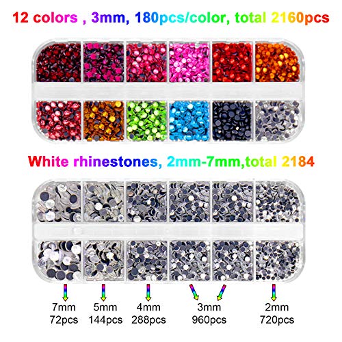 Hotfix Applicator, GLTECK DIY Hot Fix Rhinestone Applicator Wand S...