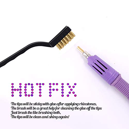 Hotfix Applicator, GLTECK DIY Hot Fix Rhinestone Applicator Wand S...